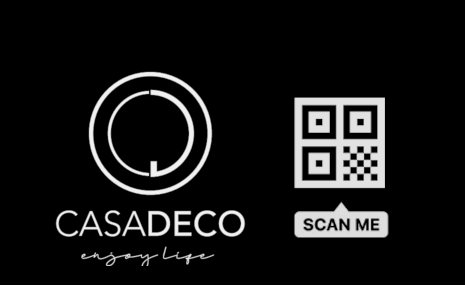 Logo CasaDeco con QR